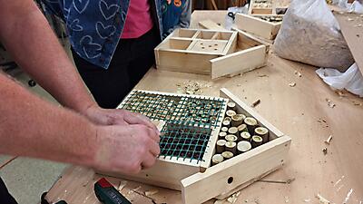 WARSZTATY STOLARSKIE - HOTELIK DLLA OWADÓW