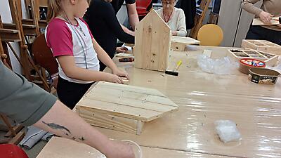 WARSZTATY STOLARSKIE - HOTELIK DLLA OWADÓW