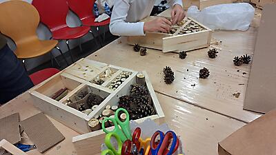 WARSZTATY STOLARSKIE - HOTELIK DLLA OWADÓW