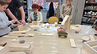 WARSZTATY STOLARSKIE - HOTELIK DLLA OWADÓW