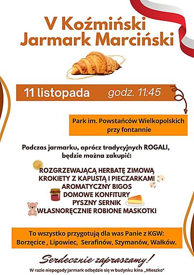 KOŹMIŃSKI JARMARK MARCINKOWSKI