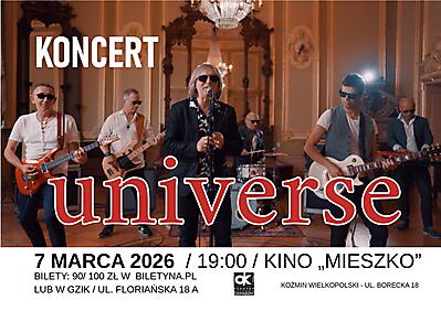 KONCERT UNIVERSE W KINIE 