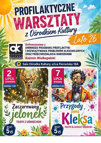 PROFILAKTYCZNE WARSZTATY 2026 