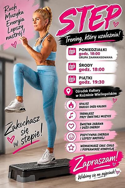 TRENINGI Z MARTĄ - STEPY