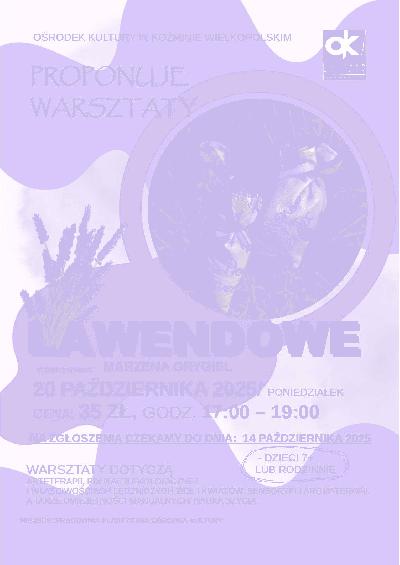 WARSZTATY LAWENDY