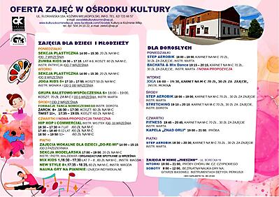 ZAJĘCIA W OK! - 2026/2027