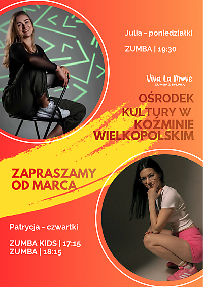 ZUMBA - zaproszenie do ćwiczeń