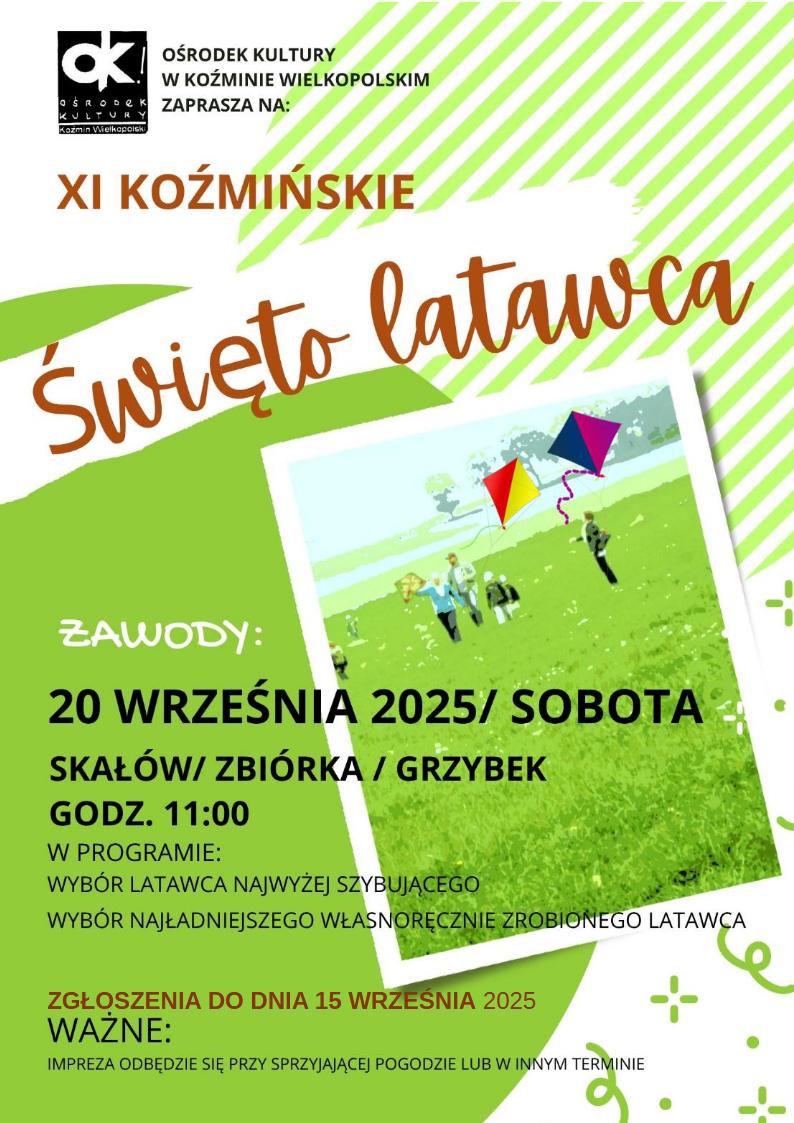 XI KOŹMIŃSKIE ŚWIĘTO LATAWCA